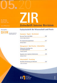 ZIR Zeitschrift Interne Revision