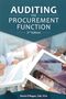 Auditing the Procurement Function