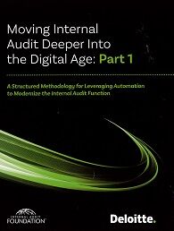 Moving Internal Audit Deeper into the Digital Age