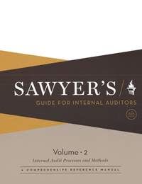 Sawyer'S Guide for Internal Auditors, 6th edition