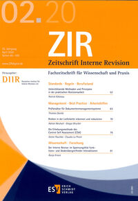 ZIR Zeitschrift Interne Revision