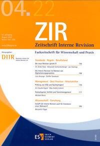 ZIR Zeitschrift Interne Revision