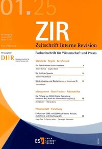 ZIR Zeitschrift Interne Revision